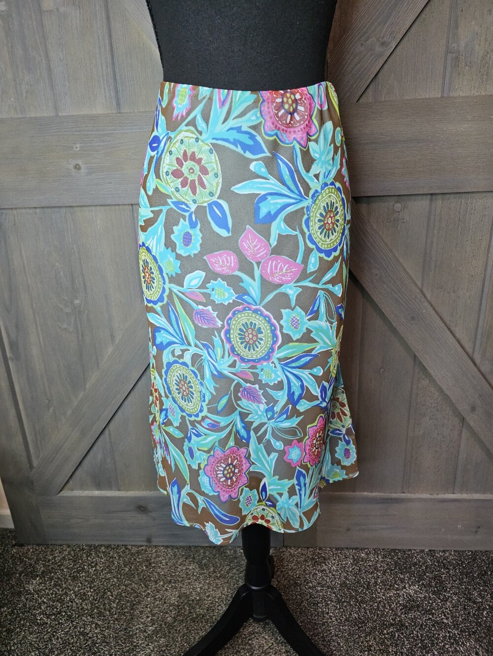 Cato Floral Skirt sz Medium